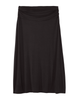 Adriatic Ruched Foldover Maxi Skirt - thumbnail