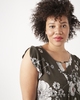 Pamela Keyhole Sleeveless Top - thumbnail