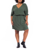 Heather Puff Sleeve Mini Dress - thumbnail