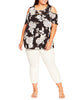 Clara Cold Shoulder Top - thumbnail