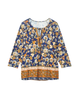 Gabrielle Long Sleeve Top With Tie Front Detail - thumbnail