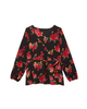 Kendra Long Sleeve Wrap Blouse - thumbnail