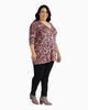 Roxana Zip-Neck Swing Top - thumbnail