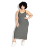 Luxe Knit Midi Dress - thumbnail