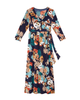 Palm Beach 3/4 Sleeve Maxi Dress - thumbnail