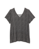 Evelyn Short Sleeve Neck Detail Tee - thumbnail