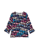 Victoria Blouse with Keyhole Neck Detail - thumbnail