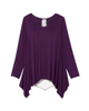 Hayden Lace Back Long Sleeve Tee - thumbnail