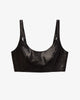 MERCURY RECYCLED LEATHER BRALETTE - thumbnail