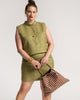 Colette Top Basketweave Plaid Wool - thumbnail