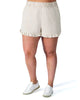 Eva Ruffle Hem Shorts - thumbnail