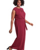 Zelda Pleat Neck Jumpsuit - thumbnail