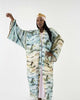 The Beach Scene Silk Twill Kimono - thumbnail