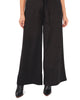 Eva Wide Leg Belted Crepe Pant - thumbnail
