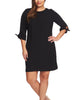 Ella Tie Sleeve Shift Dress - thumbnail
