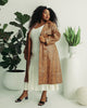 Snakeskin Trench Coat - thumbnail