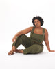 Leah Bustier Top in Olive - thumbnail