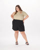 Sammy One-Sleeve Cut-Out Top  - thumbnail
