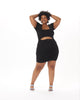 Christian Ruched Cut-Out Dress  - thumbnail