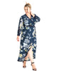 Arya Wrap Chiffon Dress - thumbnail