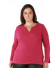 Aria Spliced Neck Top - thumbnail