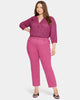 Kristi Relaxed Straight Ankle Pants - thumbnail