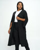 Split Sleeve Cardigan and Pants Set - thumbnail