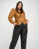 Vegan Leather Wrap Top - thumbnail