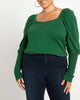 Arya Puff Sleeve Sweater - thumbnail