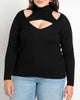 Lulu Turtleneck With Cutout Neckline - thumbnail