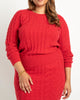 Aurelia Cable Detail Sweater - thumbnail