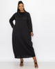 Lana Cowl Turtle Neck Pocket Sweater Dress - thumbnail