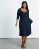 Chrystie Knit Wrap Dress - thumbnail