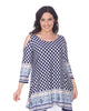 Antonia Cold Shoulder Tunic - thumbnail