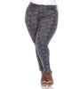 Faux Suede Snake Print Pants - thumbnail