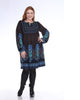Phebe Embroidered Sweater Dress - thumbnail
