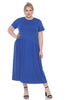 Short Sleeves Maxi Dress - thumbnail