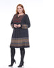 Atarah Embroidered Sweater Dress - thumbnail