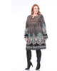 Phebe Embroidered Sweater Dress - thumbnail