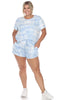 2 Piece Top & Shorts Lounge Set - thumbnail