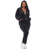 2 Piece Velour Track Suit - thumbnail