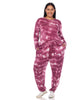 2 Piece Tie Dye Lounge Set - thumbnail