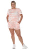 2 Piece Top & Shorts Lounge Set - thumbnail