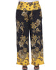 Floral Paisley Printed Palazzo Pants - thumbnail