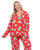 Long Sleeve Floral Pajama Set - thumbnail