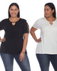 Essential 2 Pack Keyhole Neck Top - thumbnail