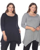 Essential Makayla 2-Pack Tunic Top - thumbnail