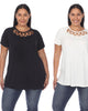 Essential 2 Pack Crisscross Short Sleeve Top - thumbnail