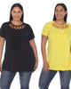 Essential 2 Pack Crisscross Short Sleeve Top - thumbnail