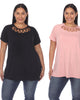 Essential 2 Pack Crisscross Short Sleeve Top - thumbnail